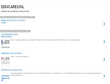 Tablet Screenshot of educareusil.blogspot.com