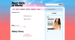 Desktop Screenshot of girls-of-world.blogspot.com