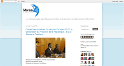 Desktop Screenshot of mareeblanche.blogspot.com