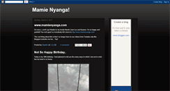 Desktop Screenshot of mamienyanga.blogspot.com