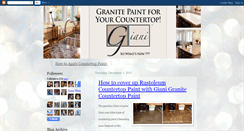 Desktop Screenshot of gianigranitepaint.blogspot.com