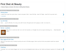 Tablet Screenshot of firstbeauty.blogspot.com