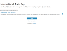 Tablet Screenshot of internationaltrailsday.blogspot.com