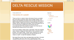 Desktop Screenshot of deltarescuemission.blogspot.com