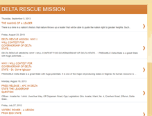 Tablet Screenshot of deltarescuemission.blogspot.com