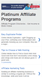 Mobile Screenshot of platinum-affiliate.blogspot.com