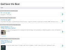 Tablet Screenshot of godsavethebeat.blogspot.com