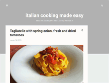 Tablet Screenshot of easyitalianrecipes.blogspot.com