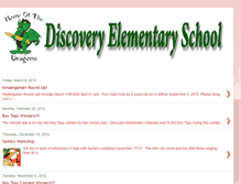 Tablet Screenshot of discoveryelementary.blogspot.com