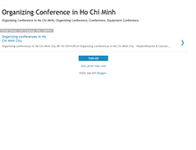 Tablet Screenshot of organizingconferenceinhochiminh.blogspot.com