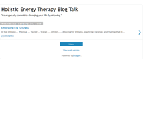 Tablet Screenshot of holisticenergytherapy.blogspot.com