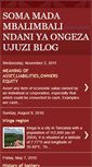 Mobile Screenshot of ongezaujuzi.blogspot.com