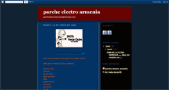 Desktop Screenshot of parcheelectroarmenia.blogspot.com