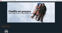 Desktop Screenshot of cinefiloenproceso.blogspot.com