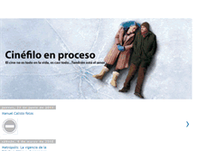 Tablet Screenshot of cinefiloenproceso.blogspot.com