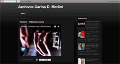 Desktop Screenshot of carlosmerlini.blogspot.com