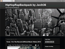 Tablet Screenshot of hiphoprapbackpack.blogspot.com