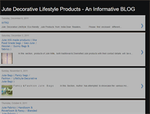 Tablet Screenshot of indianjuteproducts.blogspot.com
