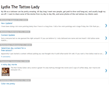 Tablet Screenshot of lydiathetattoolady.blogspot.com