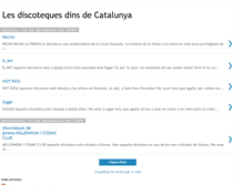 Tablet Screenshot of discotequesdecatalunya.blogspot.com