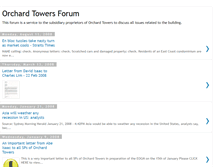 Tablet Screenshot of orchardtowersforum.blogspot.com