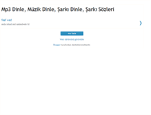 Tablet Screenshot of mp3dinlermisin.blogspot.com
