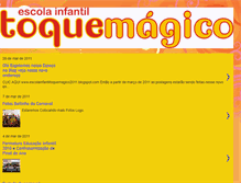 Tablet Screenshot of escolainfantiltoquemagico.blogspot.com