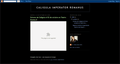 Desktop Screenshot of caligulateatro.blogspot.com
