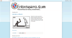 Desktop Screenshot of enlaesquinard.blogspot.com