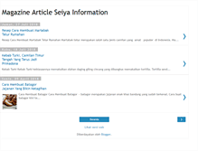 Tablet Screenshot of magazinearticleseiya.blogspot.com