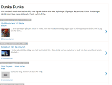 Tablet Screenshot of dunkadunka.blogspot.com