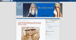 Desktop Screenshot of my-hollyworld.blogspot.com