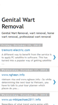 Mobile Screenshot of genital-wart-removal.blogspot.com