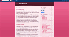 Desktop Screenshot of coyotitas.blogspot.com