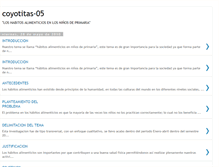 Tablet Screenshot of coyotitas.blogspot.com