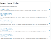 Tablet Screenshot of howtochangedisplay.blogspot.com