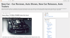 Desktop Screenshot of newcarspot.blogspot.com