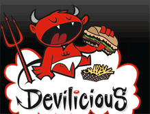 Tablet Screenshot of deviliciousfoodtruck.blogspot.com