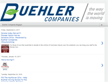 Tablet Screenshot of buehlercompanies.blogspot.com