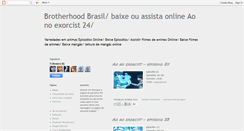 Desktop Screenshot of fmabrotherhoodbrasil.blogspot.com