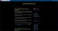 Desktop Screenshot of crunchwireless.blogspot.com