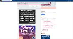 Desktop Screenshot of party-planning-book.blogspot.com