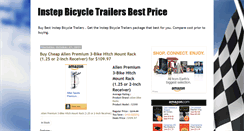 Desktop Screenshot of instepbicycletraileres.blogspot.com
