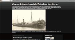 Desktop Screenshot of centrodeestudioskurdistan.blogspot.com