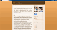 Desktop Screenshot of lendolivros.blogspot.com