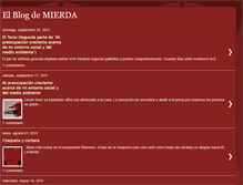 Tablet Screenshot of elblogdemierda.blogspot.com