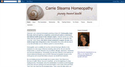 Desktop Screenshot of carriestearnshomeopath.blogspot.com