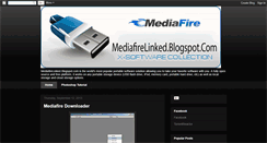 Desktop Screenshot of mediafirelinked.blogspot.com