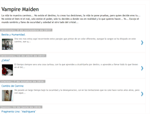 Tablet Screenshot of dama-vampiro.blogspot.com