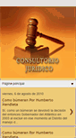 Mobile Screenshot of consultoriojuridicocaribe.blogspot.com